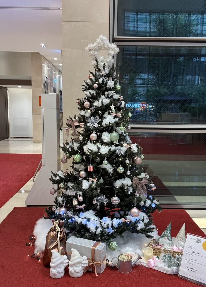 臨床工学科のクリスマスツリー